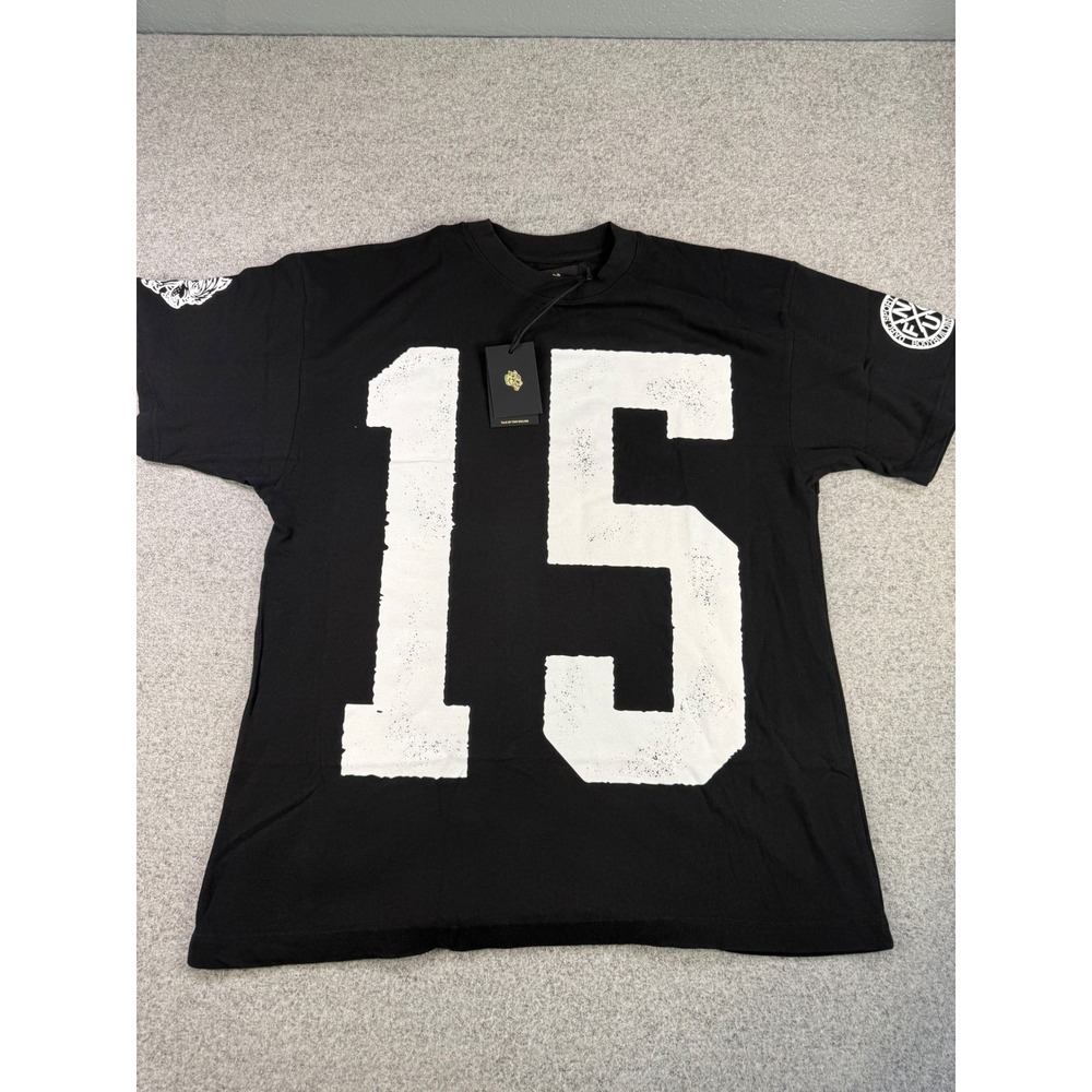 Darc Sport Tale of Two Wolves 15 Jersey T-Shirt Black Limited Edition Large NWT